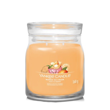 Średnia świeca Signature Mango Ice Cream Yankee Candle
