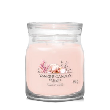 Średnia świeca Signature Pink Sands Yankee Candle