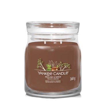 Średnia świeca Signature Praline & Birch Yankee Candle