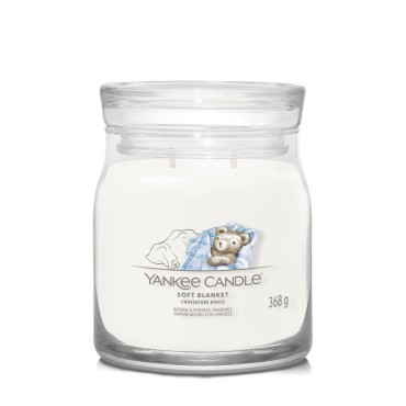 Średnia świeca Signature Soft Blanket Yankee Candle