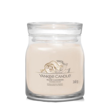 Średnia świeca Signature Warm Cashmere Yankee Candle