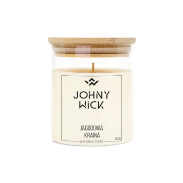 Świeca zapachowa 150g Jagodowa Kraina Johny Wick