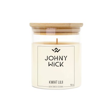 Świeca zapachowa 150g Kwiat Lilii Johny Wick