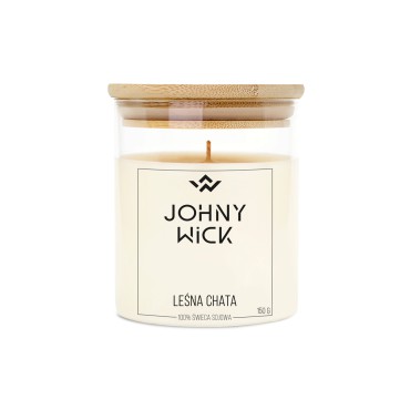 Świeca zapachowa 150g Leśna chata Johny Wick
