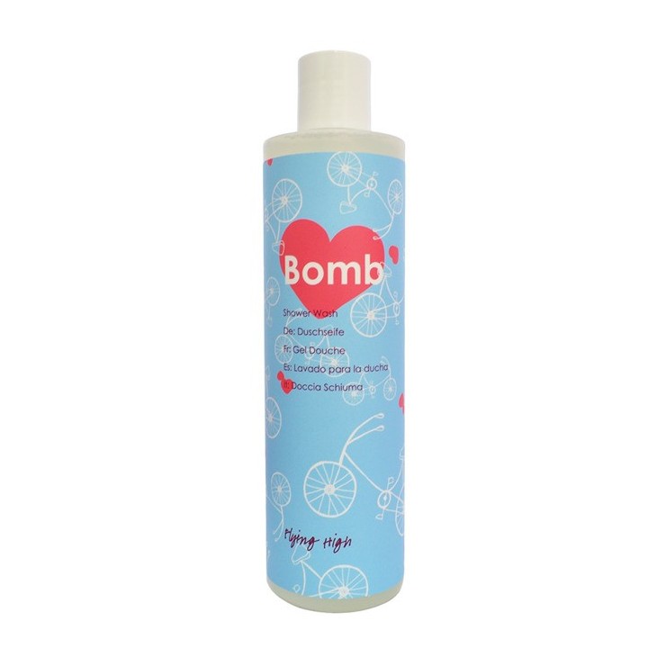 Żel pod prysznic FLYING HIGH Bomb Cosmetics, 300 ml Żel pod prysznic FLYING HIGH Bomb Cosmetics, 300 ml