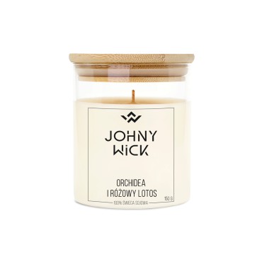 Świeca zapachowa 150g Orchidea i różowy lotos Johny Wick