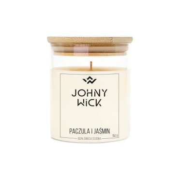 Świeca zapachowa 150g Paczula i Jaśmin Johny Wick