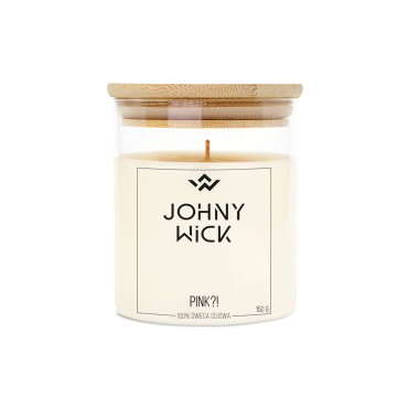 Świeca zapachowa 150g Pink?! Johny Wick
