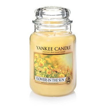 Duża świeca Flowers in the Sun Yankee Candle