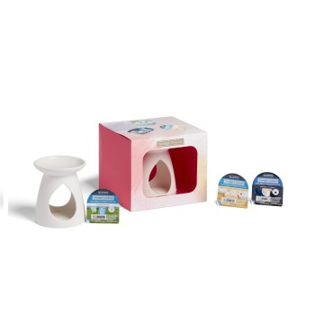 Art in the Park - Zestaw kominek i 3 woski Yankee Candle