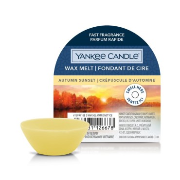 Wosk Autumn Sunset Yankee Candle