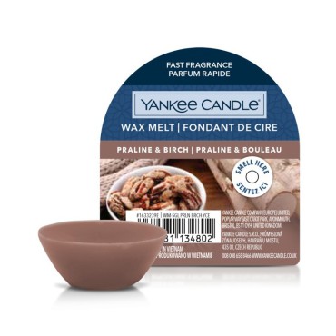 Wosk Smoked Praline & Birch Yankee Candle