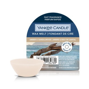 Wosk Amber & Sandalwood Yankee Candle