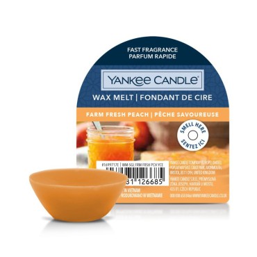 Wosk Farm Fresh Peach Yankee Candle