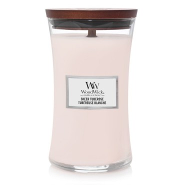 Duża Świeca Sheer Tuberose WoodWick