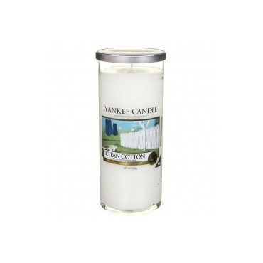 Duży pilar Clean Cotton Yankee Candle