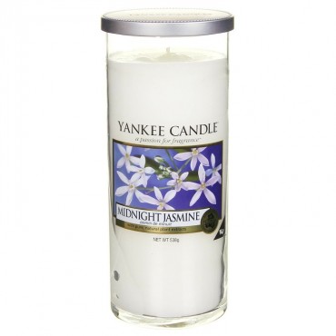 Duży pilar Midnight Jasmine Yankee Candle