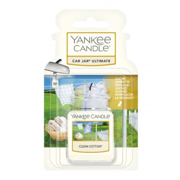 Car jar ultimate Clean Cotton Yankee Candle