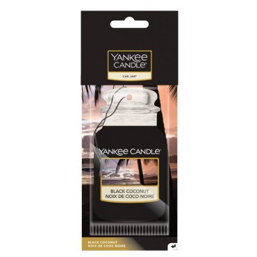 Car jar Black Coconut Yankee Candle