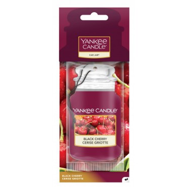Car jar Black Cherry Yankee Candle