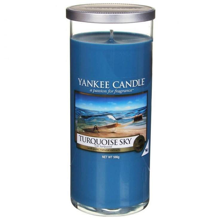 Duży pilar Turquise Sky Yankee Candle Duży pilar Turquise Sky Yankee Candle