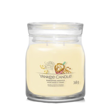 Średnia świeca Signature Banoffee Waffle Yankee Candle