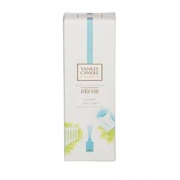 Pałeczki zapachowe decor Clean Cotton Yankee Candle