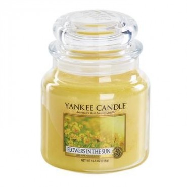 Średnia świeca Flowers in the Sun Yankee Candle