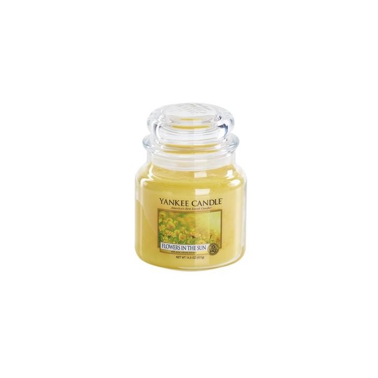 Średnia świeca Flowers in the Sun Yankee Candle Średnia świeca Flowers in the Sun Yankee Candle
