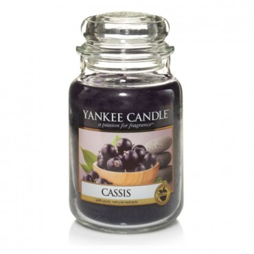 Duża świeca Cassis Yankee Candle