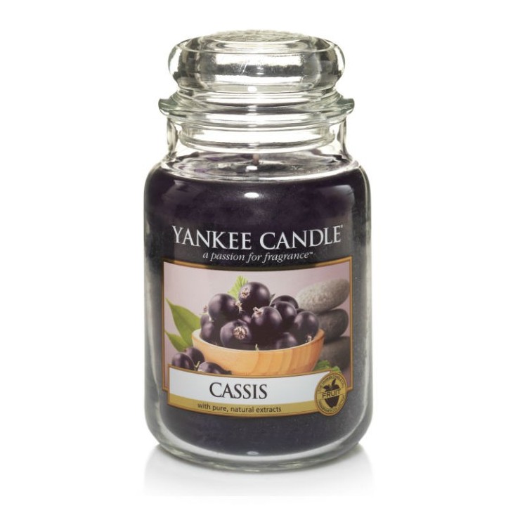 Duża świeca Cassis Yankee Candle Duża świeca Cassis Yankee Candle