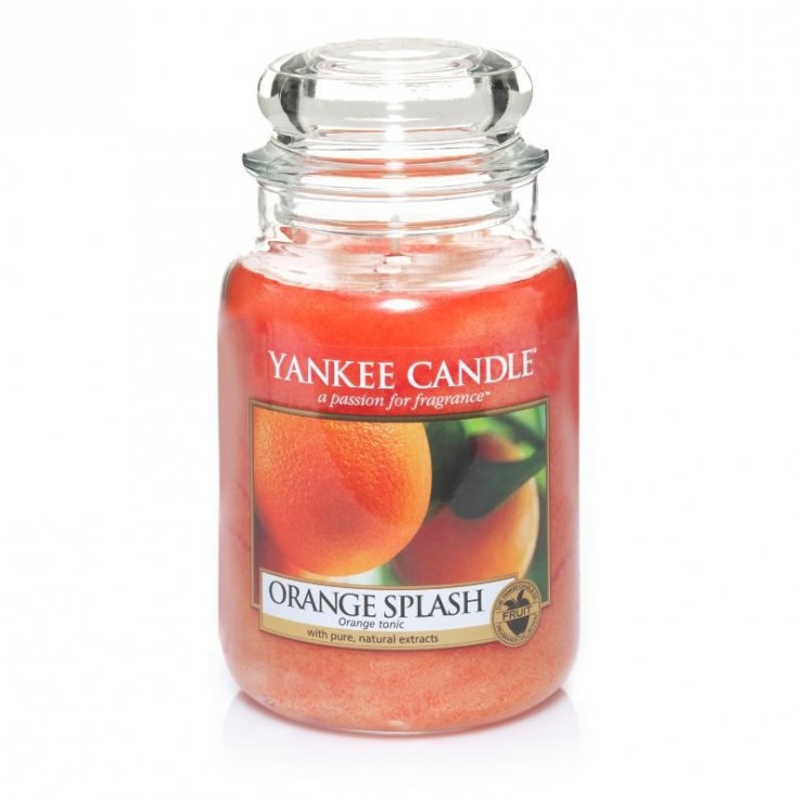Duża świeca Orange Splash Yankee Candle Duża świeca Orange Splash Yankee Candle