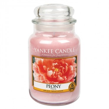 Duża świeca Peony Yankee Candle