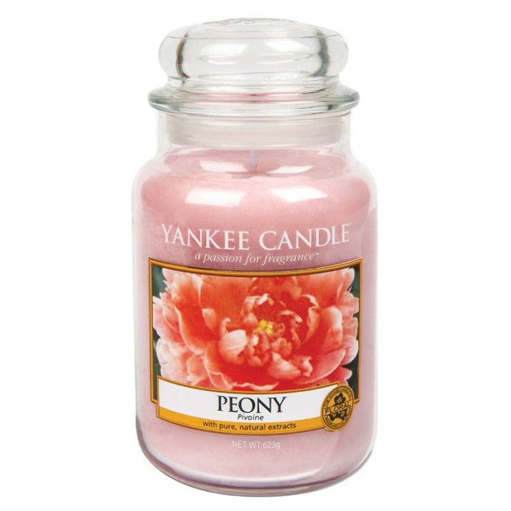 Duża świeca Peony Yankee Candle Duża świeca Peony Yankee Candle