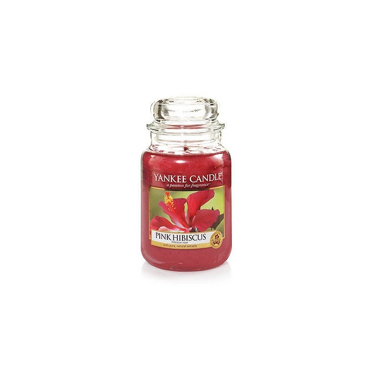Duża świeca Pink Hibiscus Yankee Candle Duża świeca Pink Hibiscus Yankee Candle