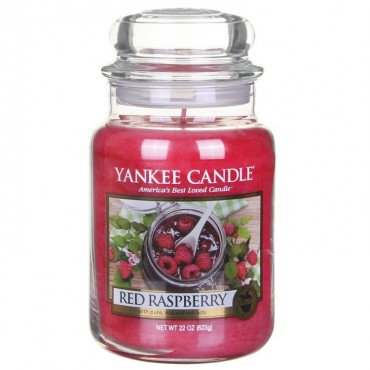 Duża świeca Red Raspberry Yankee Candle