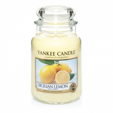 Duża świeca Sicilian Lemon Yankee Candle