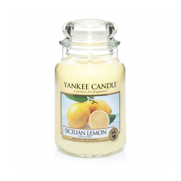 Duża świeca Sicilian Lemon Yankee Candle Duża świeca Sicilian Lemon Yankee Candle