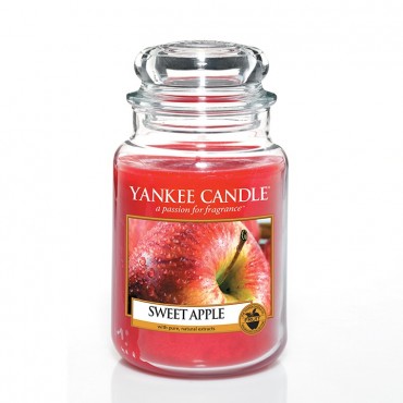 Duża świeca Sweet Apple Yankee Candle