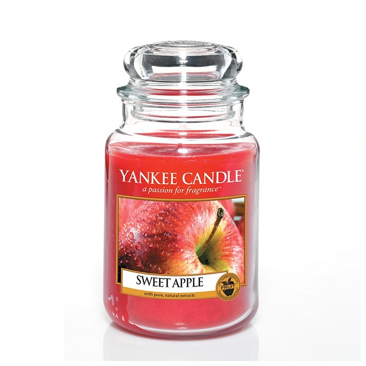 Duża świeca Sweet Apple Yankee Candle Duża świeca Sweet Apple Yankee Candle