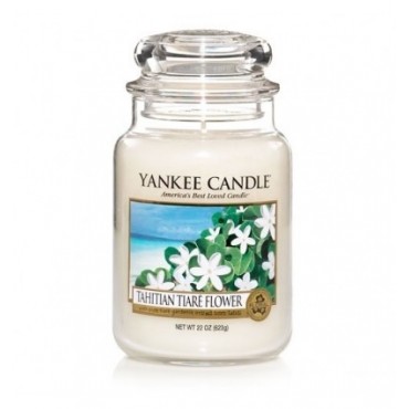 Duża świeca Tahitian Tiare Flower Yankee Candle