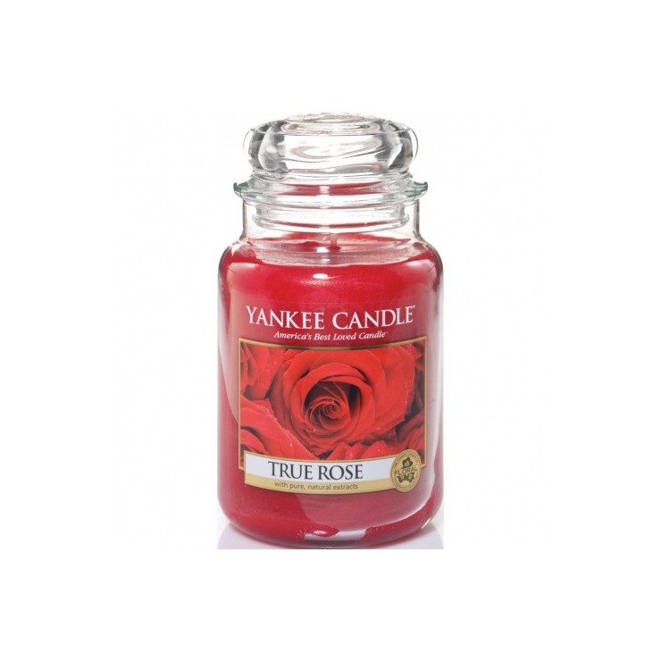 Duża świeca True Rose Yankee Candle Duża świeca True Rose Yankee Candle