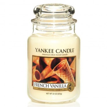 Duża świeca French Vanilla Yankee Candle