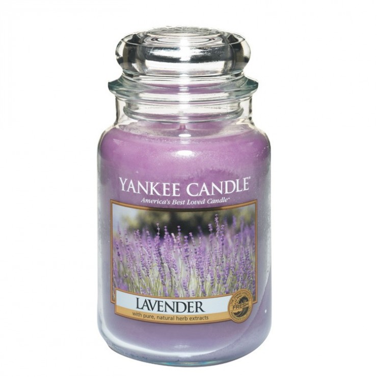 Duża świeca Lavender Yankee Candle Duża świeca Lavender Yankee Candle