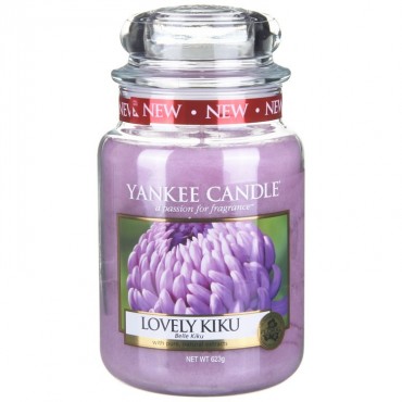 Duża świeca Lovely Kiku Yankee Candle