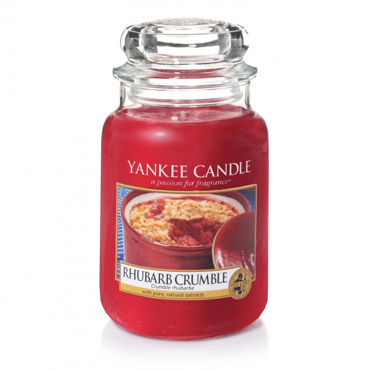 Duża świeca Rhubarb Crumble Yankee Candle Duża świeca Rhubarb Crumble Yankee Candle