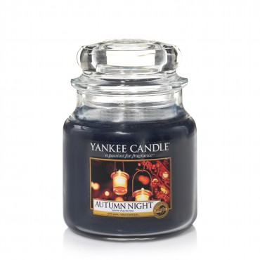 Średnia świeca Autumn Night Yankee Candle