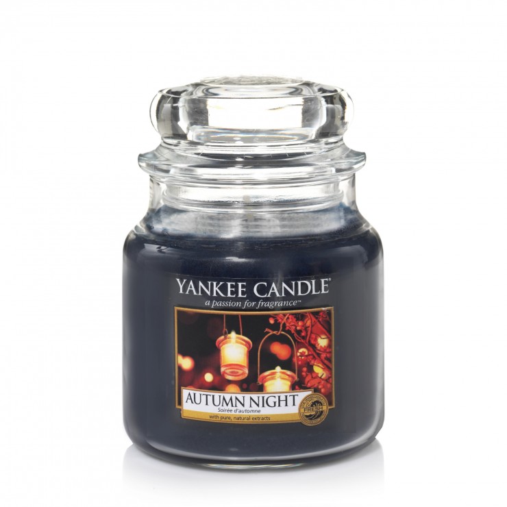 Średnia świeca Autumn Night Yankee Candle Średnia świeca Autumn Night Yankee Candle