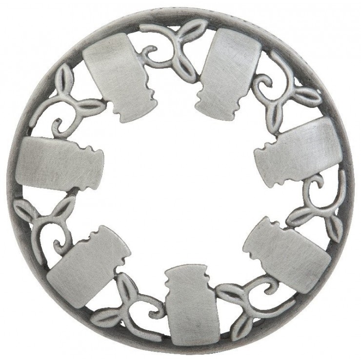 WBLC Illumalid® Brushed Silver - nakładka na słoik WBLC Illumalid® Brushed Silver - nakładka na słoik