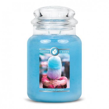 Duża świeca Cotton Candy Goose Creek Candle